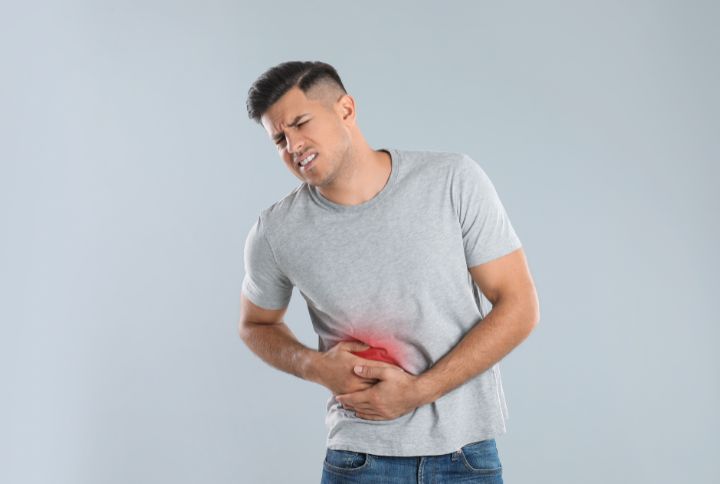 Cholangiocarcinome : image d'un homme souffrant d'une tumeur des voies biliaires