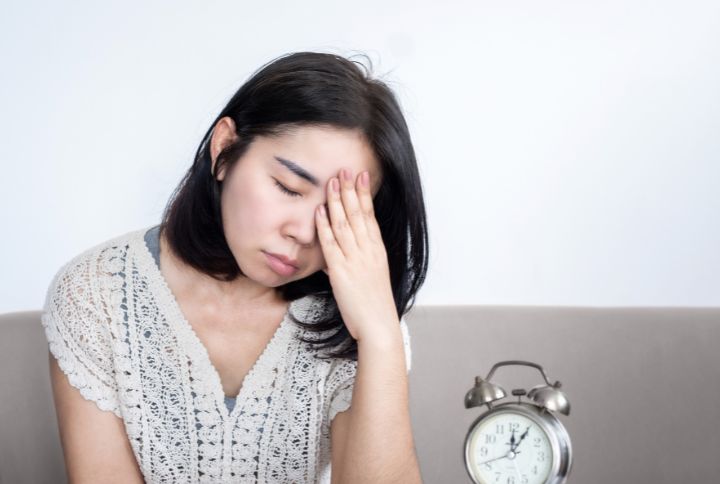 Dysthymie : image d'une femme souffrant de depression chronique