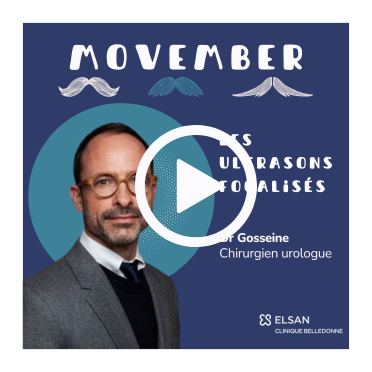 Movember Dr. Gosseine ultrasons focalisés